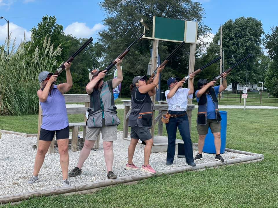 break clays in the flurry hosted by CZ-USA