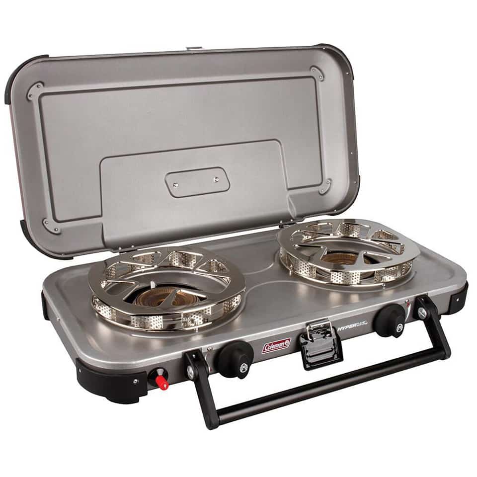 coleman 2 burner stove Camping Essentials