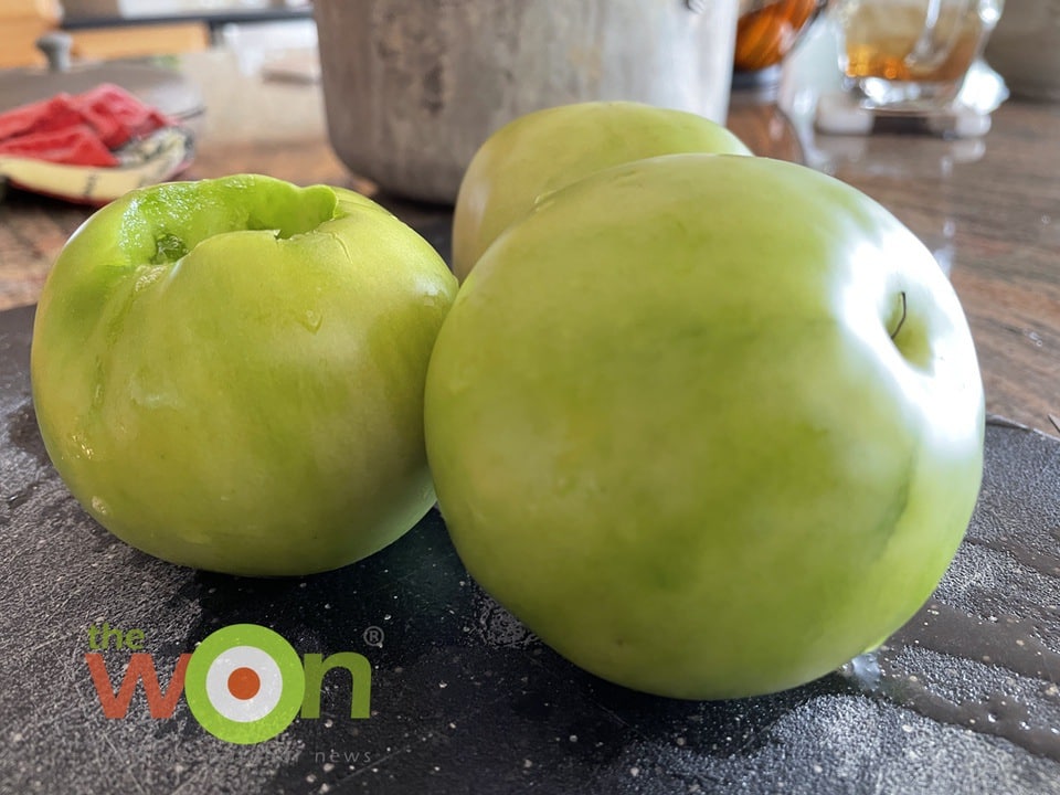 Paula Deen's Air Fryer Fried Green Tomatoes Recipe