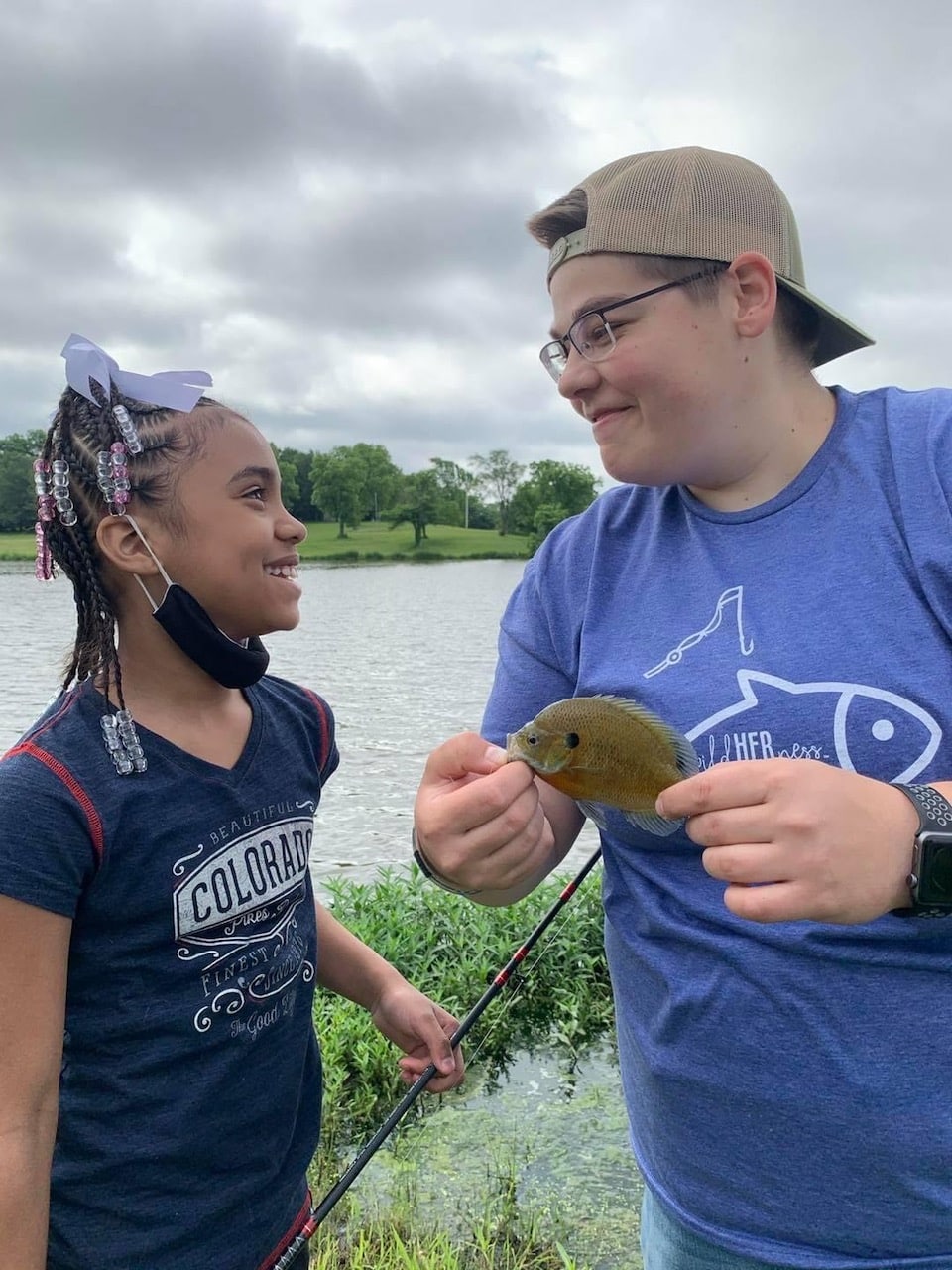 Jess Banes Young Girl Fish