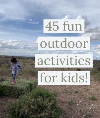 Outdoor activities for kids feature