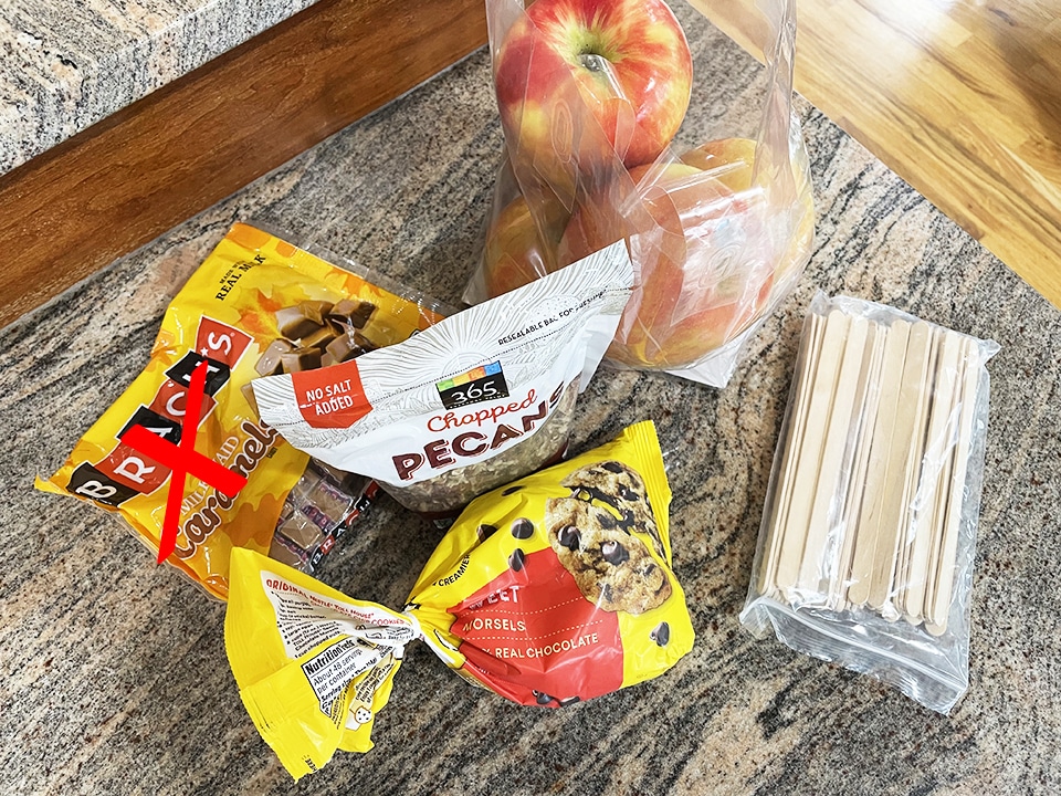 Sliced Apple Treat ingredients