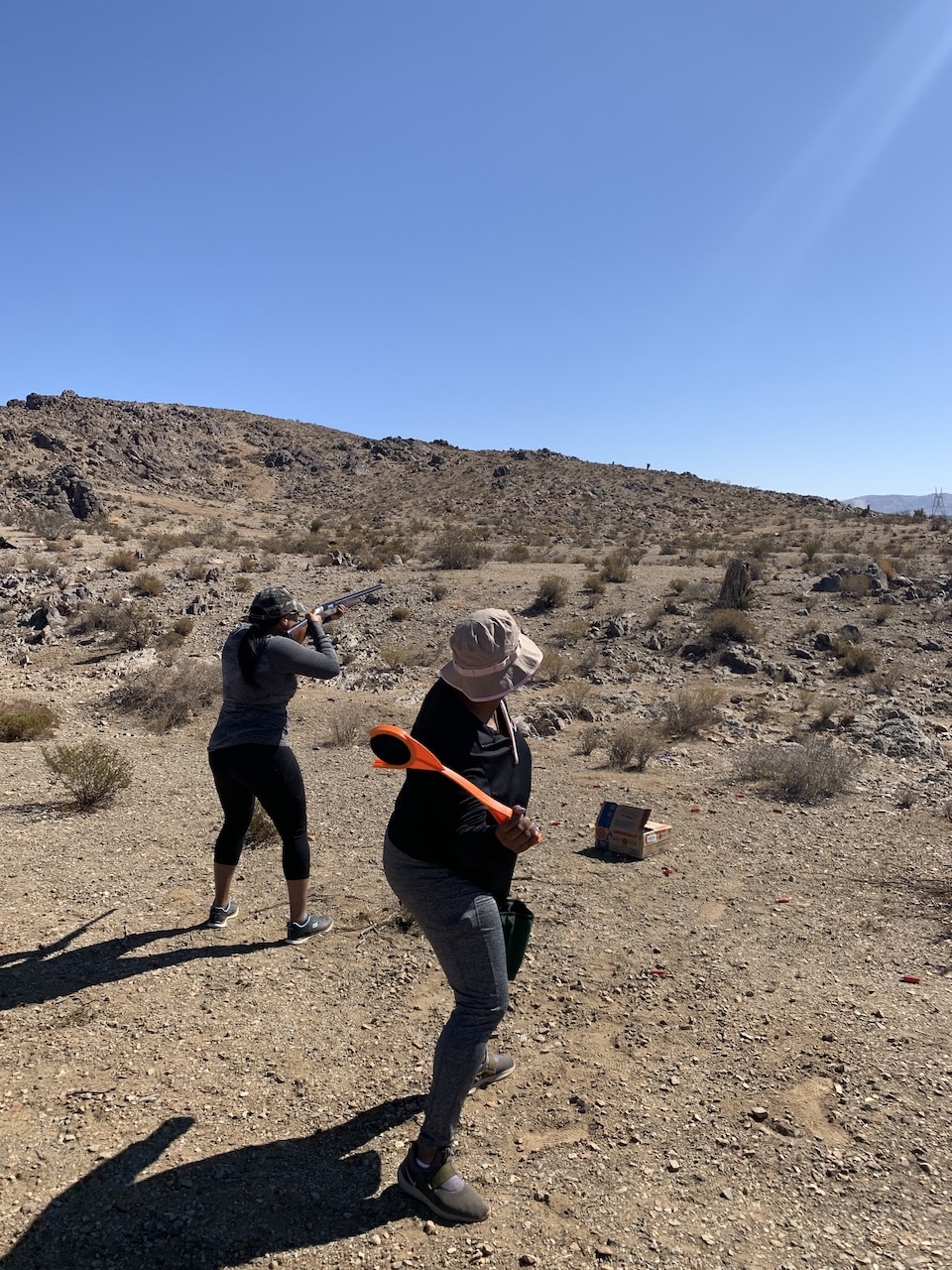 TIff and Sharenda Desert Shooting