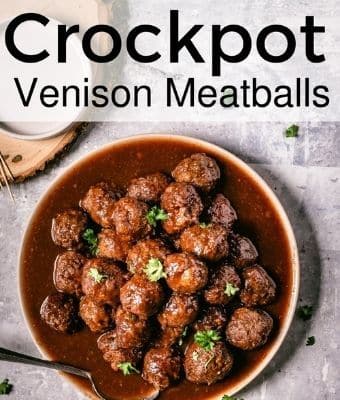 Venison Meatballs feature