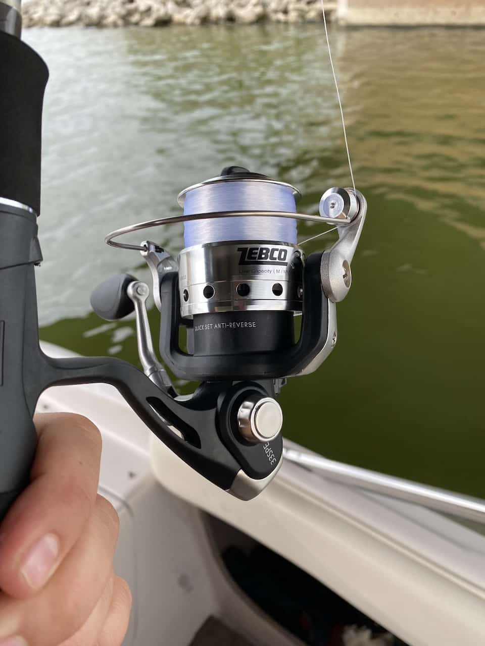 How to Spool a Zebco 33 Fishing Reel 