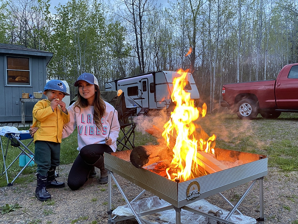 Jenny Anderson campfire