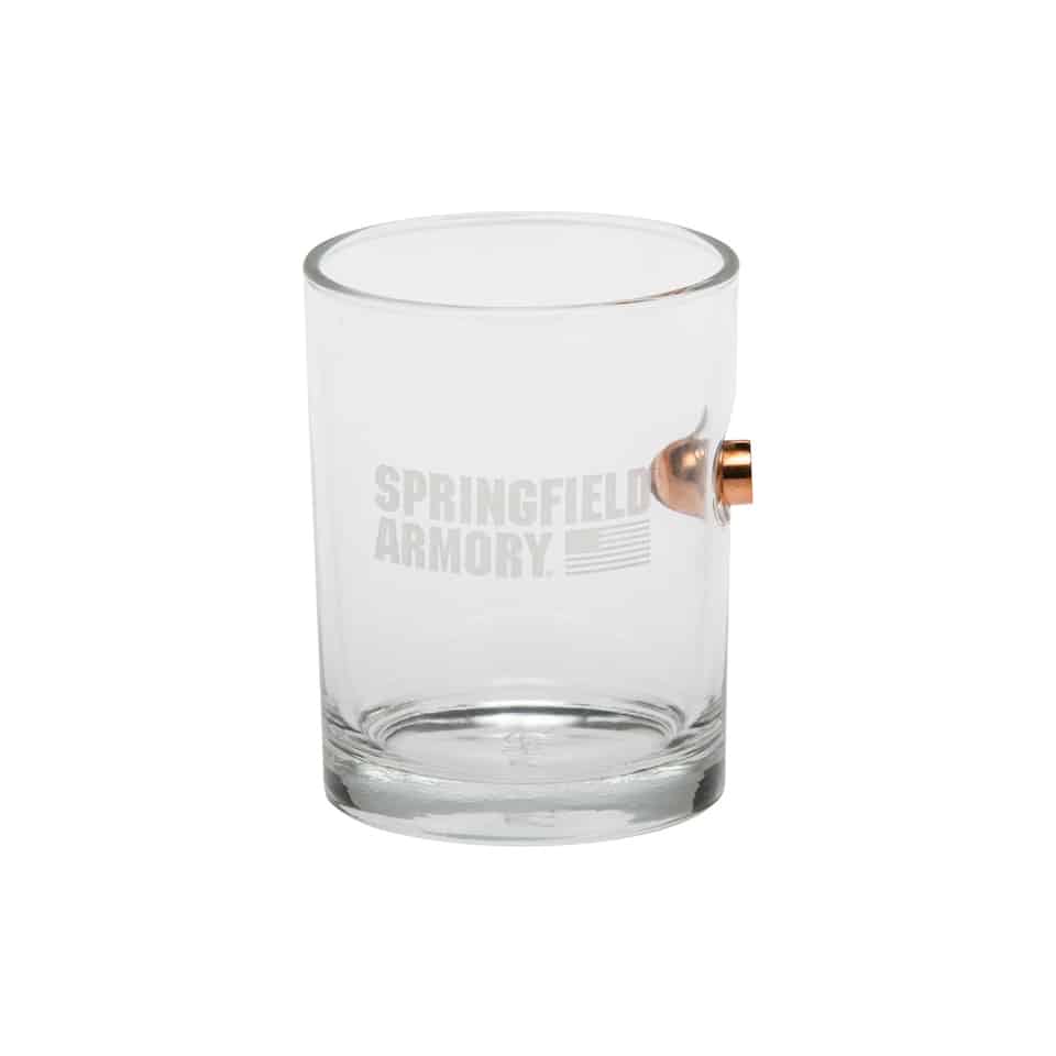 45 BULLET WHISKEY GLASS