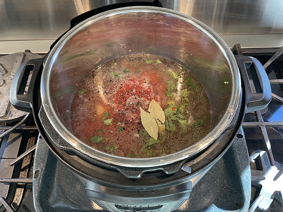 Add ingredients Instant Pot