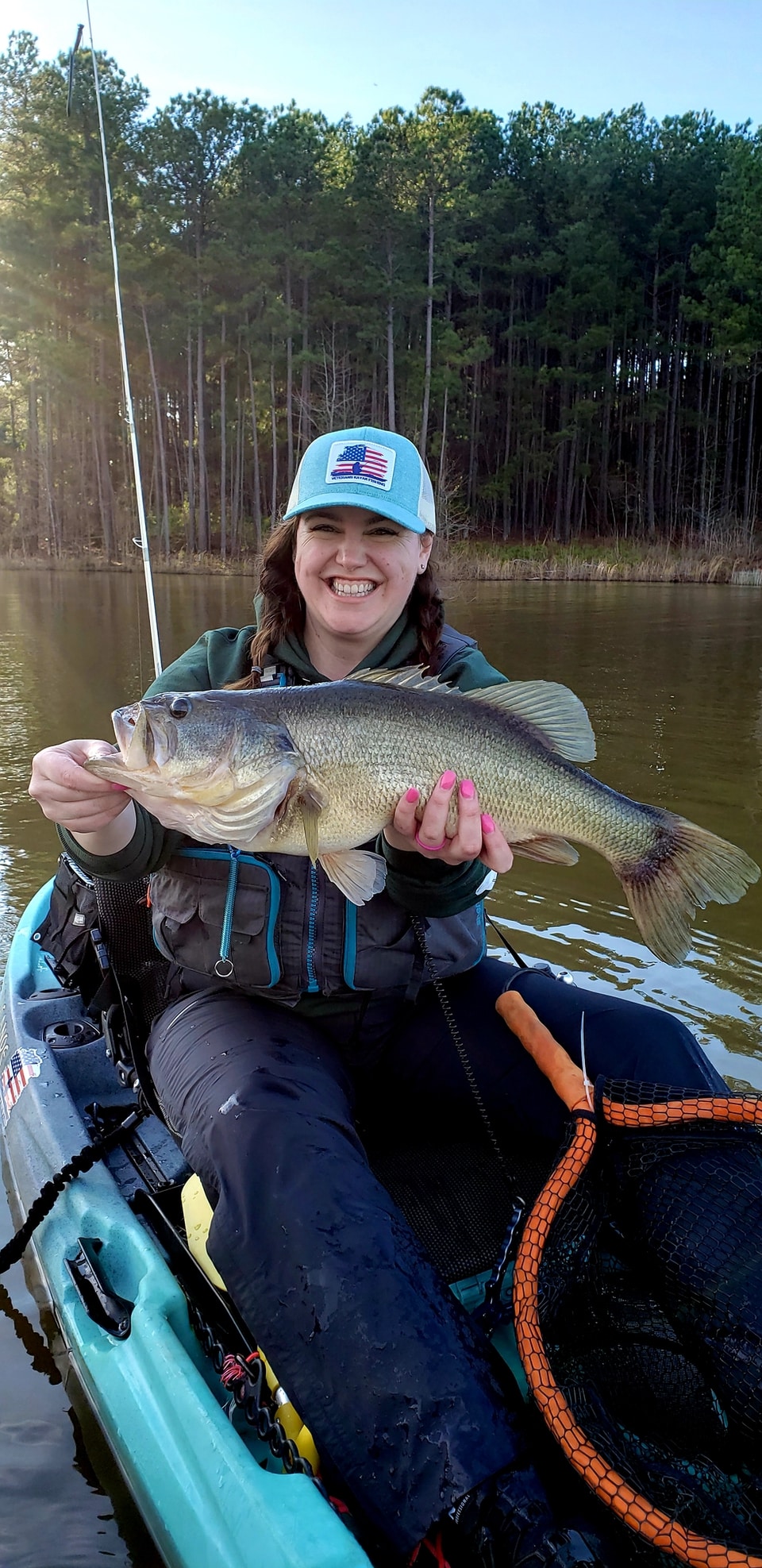 Catherine Ragsdale Veterans Kayak Fishing