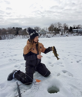 Jenny Anderson Ice Fishing Camp 101 feature