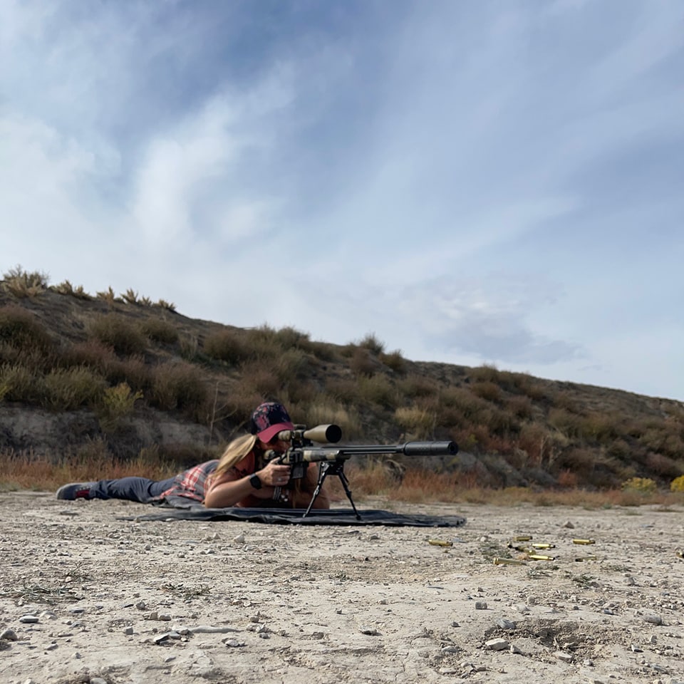 Jessica Kallam Prepping for the battle with the giant