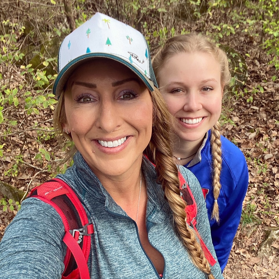 Jessica Kallam and daughter Hannah