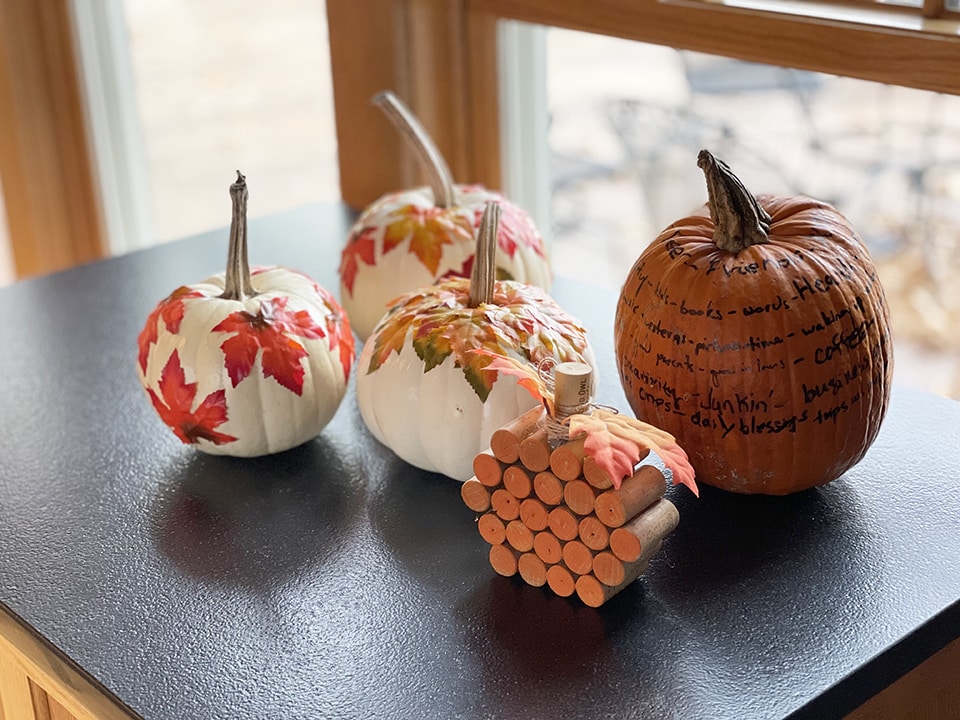 Pumpkin Table Thanksgiving