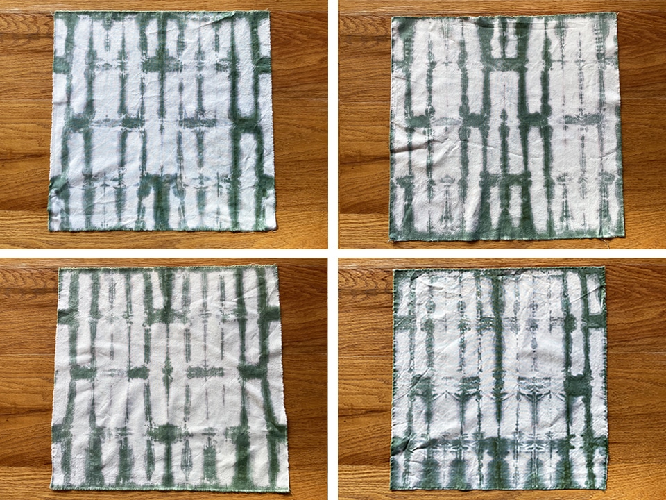 Shibori patterns grid