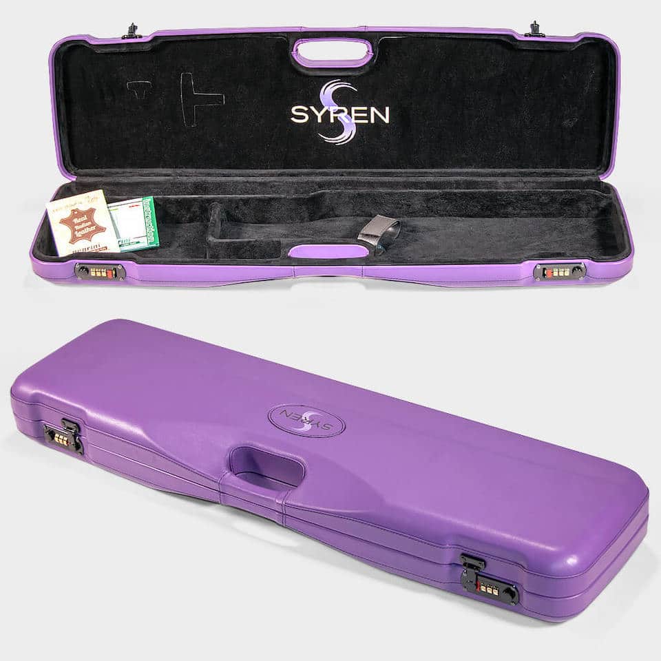 Syren purple gun case for Shotgunner