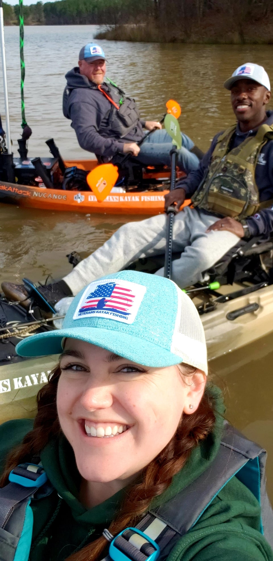 Veterans Kayak Fishing