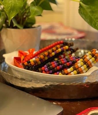 feature Indian corn craft