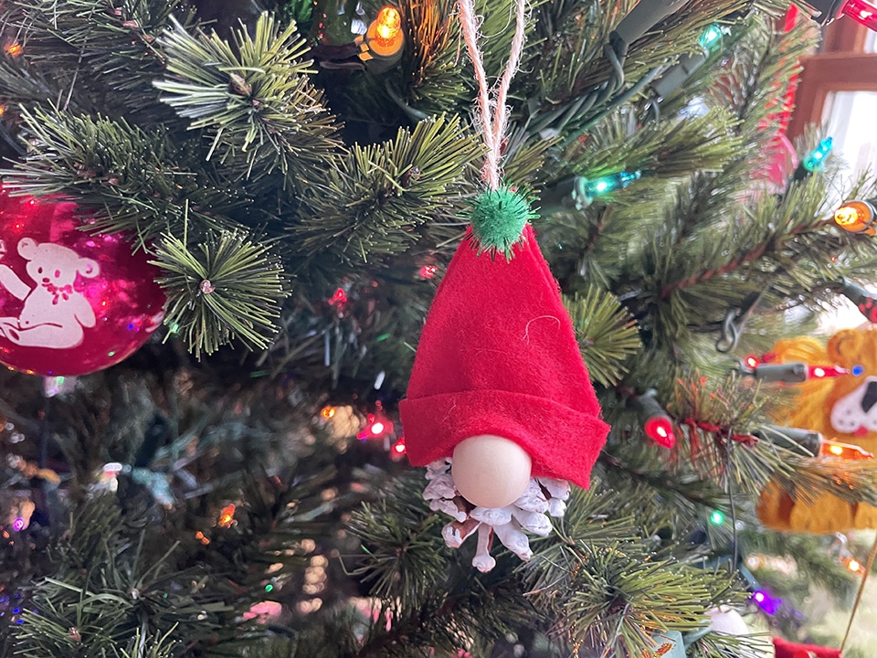Finished gnome ornament 1