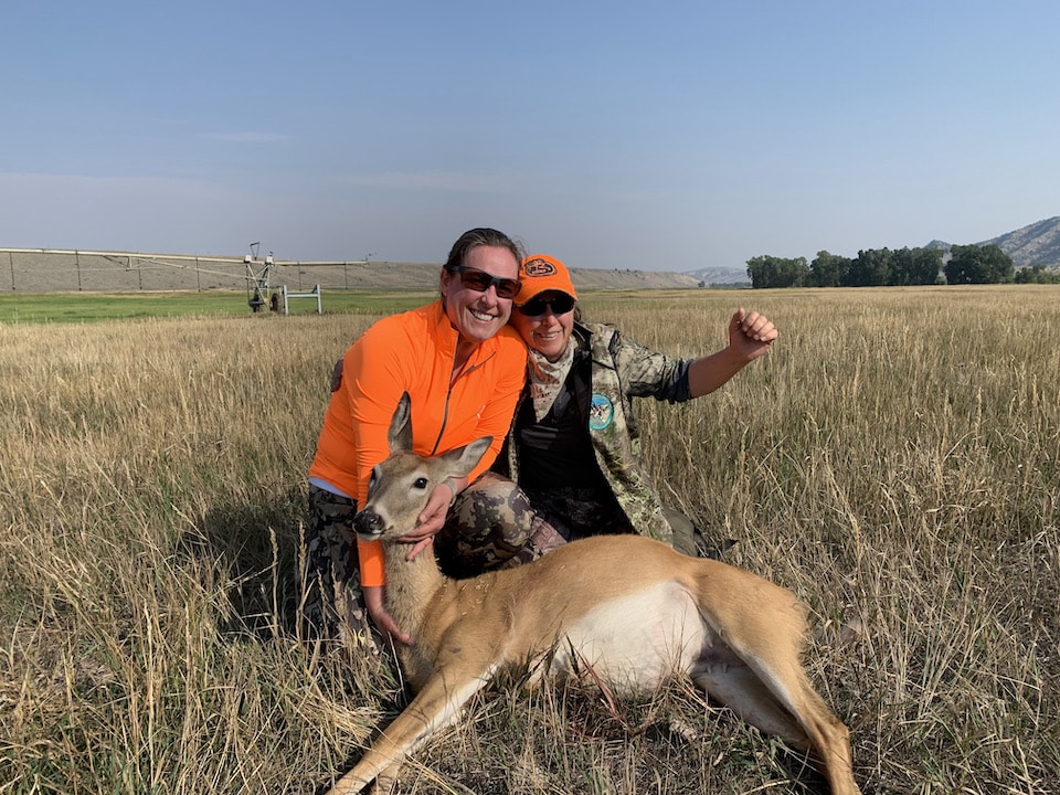 Melissa's Hawkeye deer harvest in Wyoming