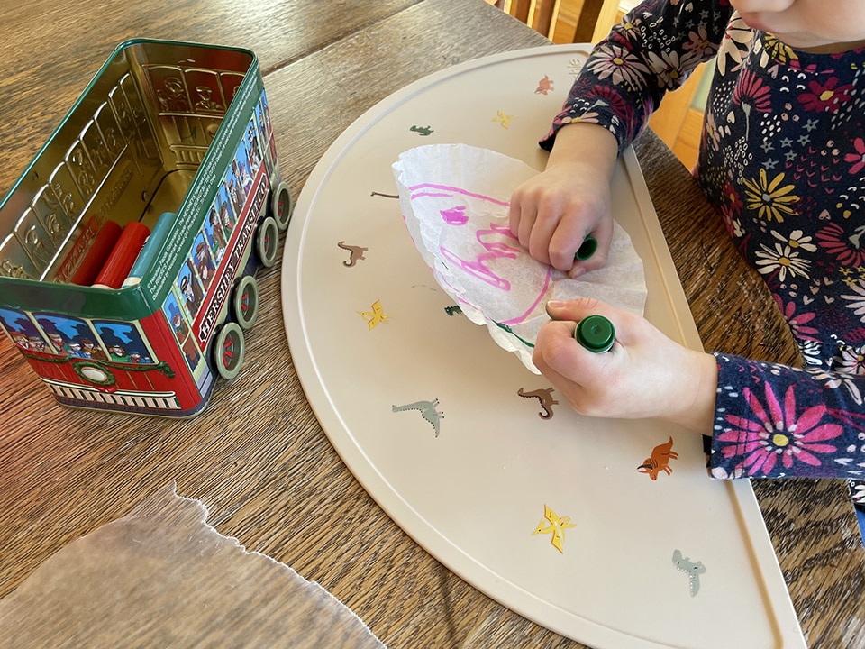 Coloring the Coffee Filter