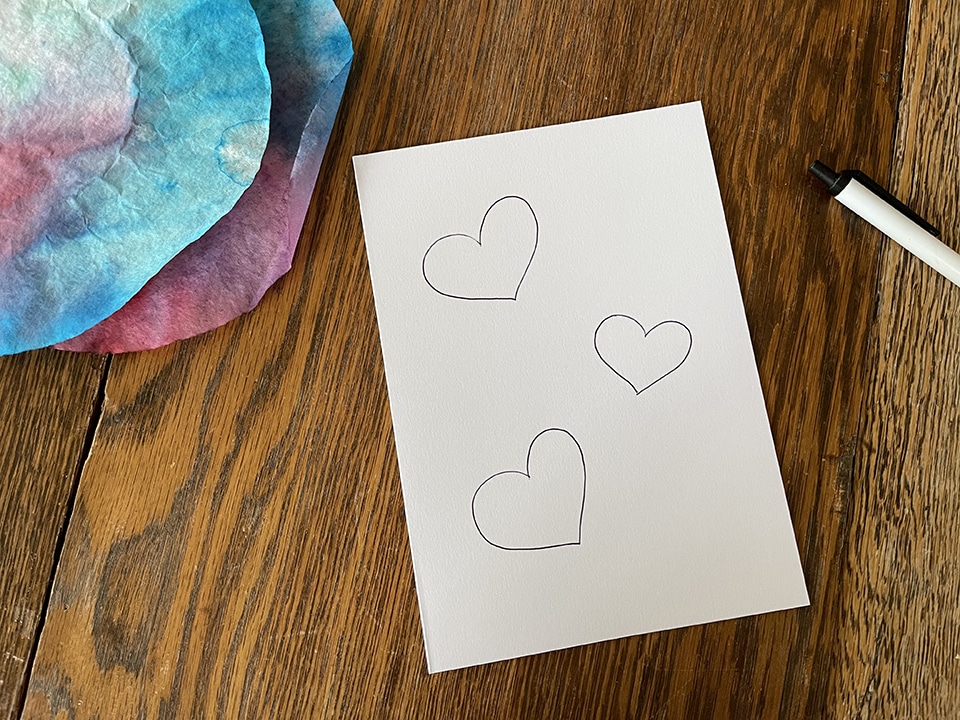 Draw Hearts on Valentines