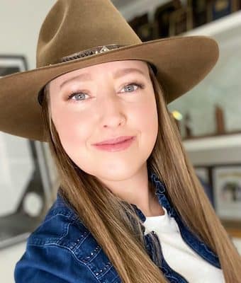 Julie Golob in Stetson Hat 22 feature