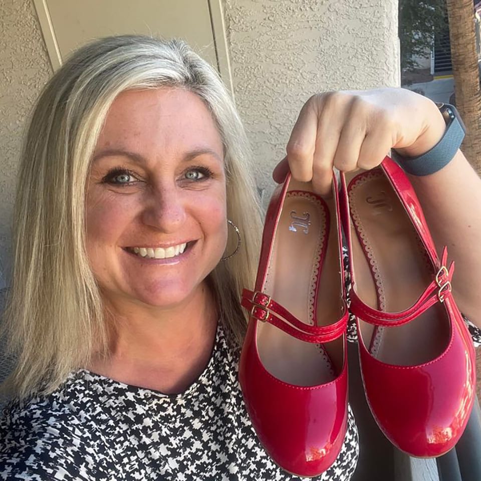 Michelle Cerino Wizard of Oz shoes