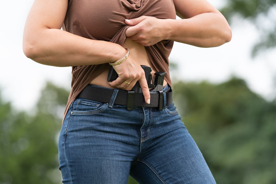Tatiana Whitlock Prefers Appendix Carry and Walther