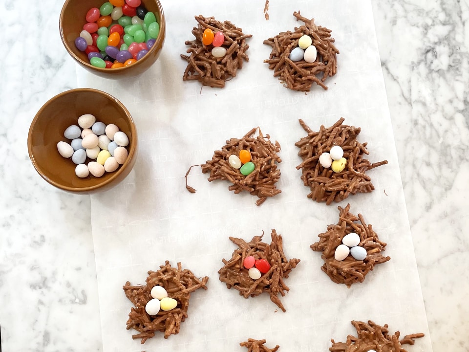 Birds Nest Cookies