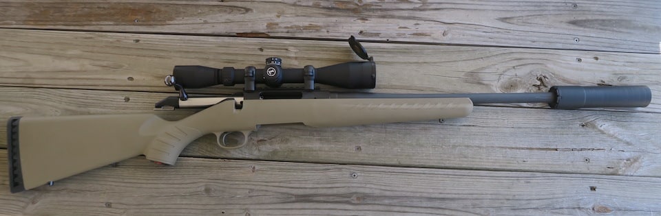 Harvester Evo on Ruger American 300 BLK