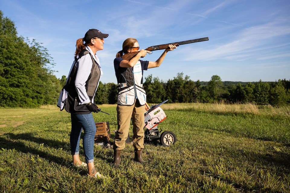 Kate Ahnstrom teaching field Shooting vs Training