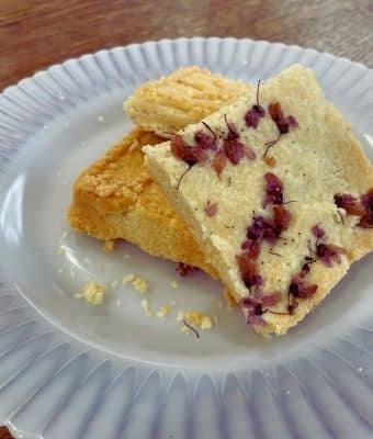 Redbud shortbread feature