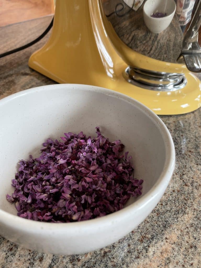 Eating Flowers Redbud Shortbread Cookies Recipe