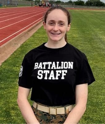 Cadet Lt. Col. Sarah Folsom feature