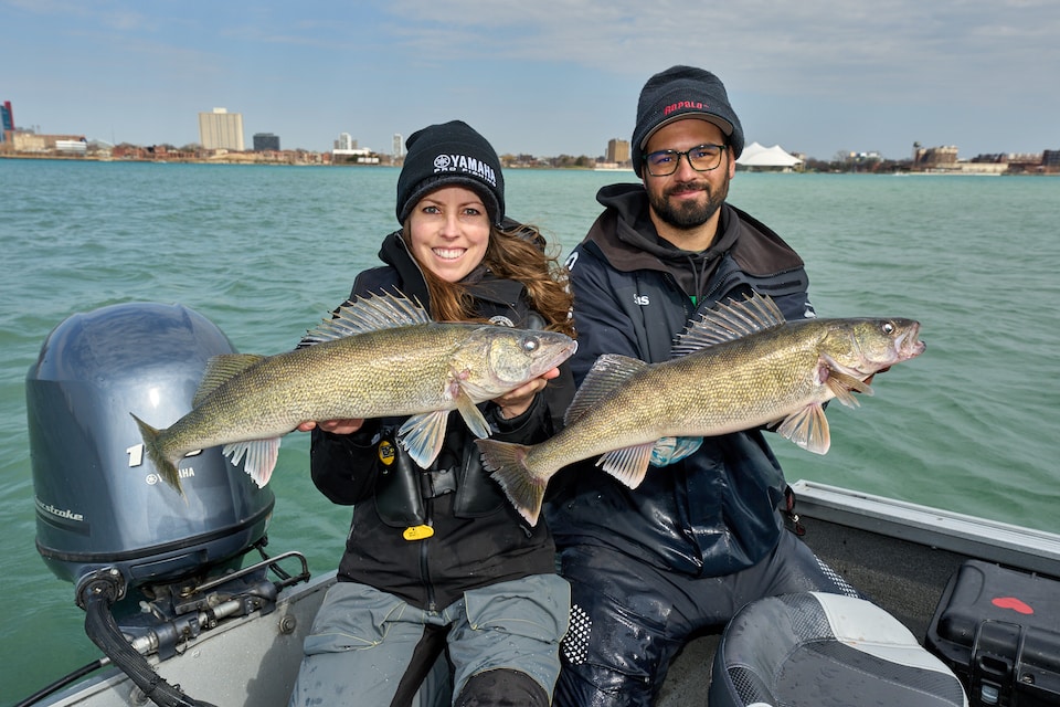 Spring Walleye fishing