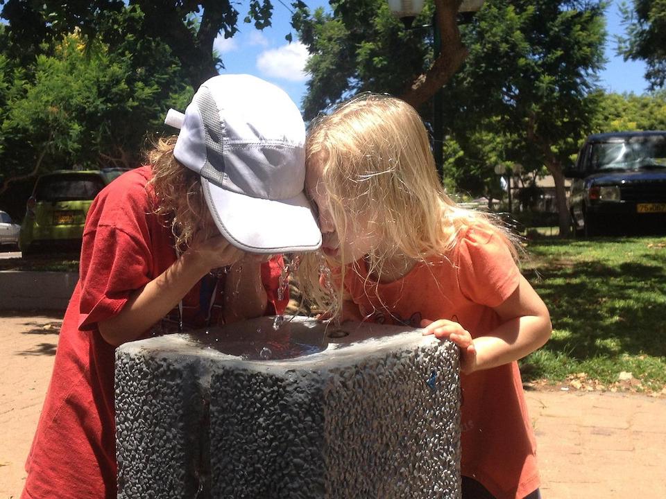 child water fountain