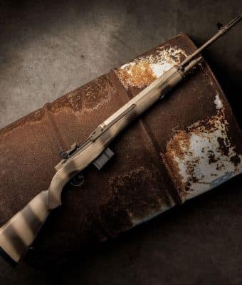 Springfield Armory NBS-Exclusive Two-Tone Desert FDE M1A Rifles feature