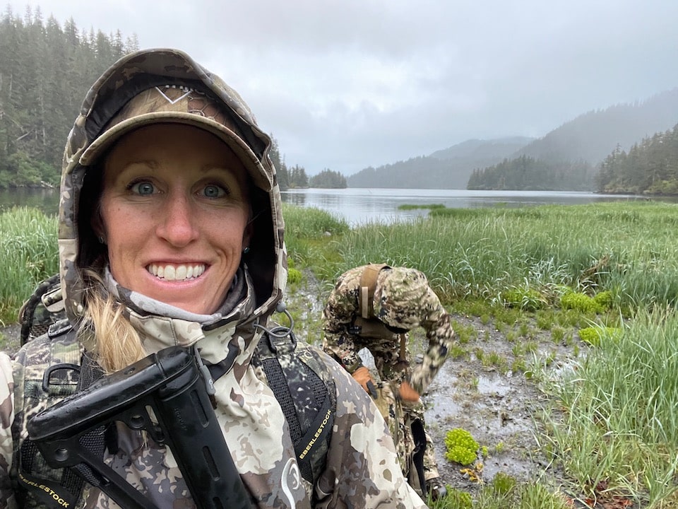 Heading in for the Alaskan black bear hunt