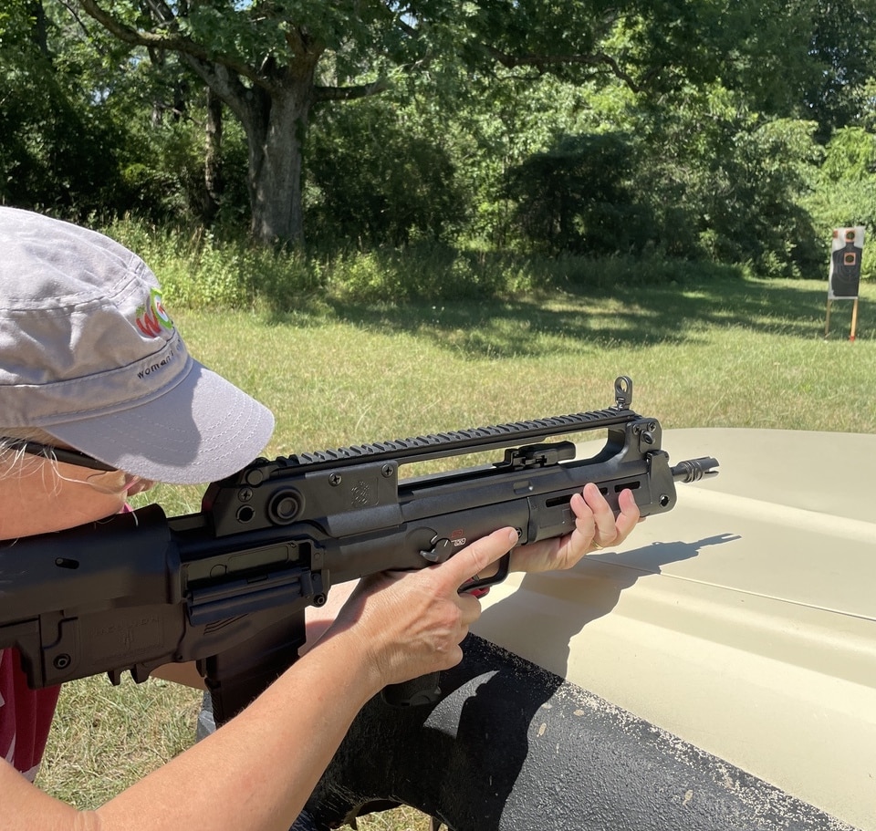 Springfield Armory Hellion and old truck