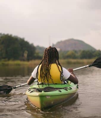 loading a kayak feature