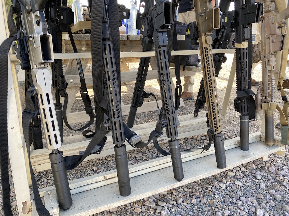 Suppressed Rifles provided by SilencerCo and North Star Arms