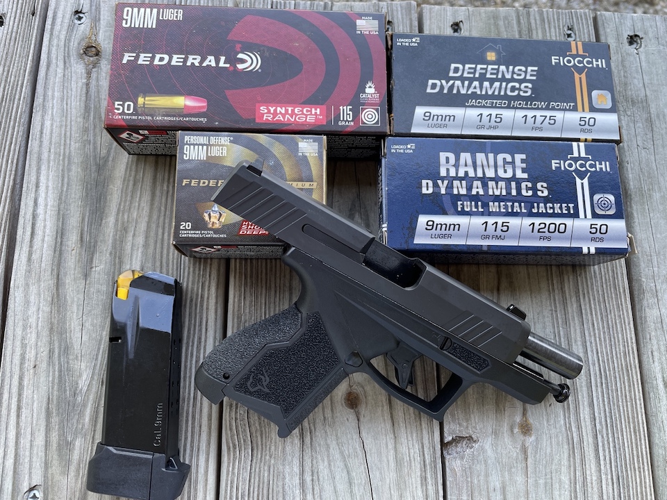 Taurus GX4XL and ammo