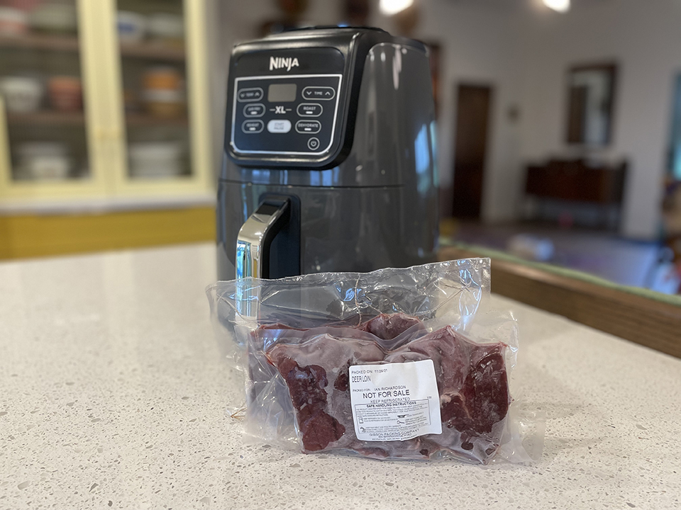 Air Fryer Venison Loin