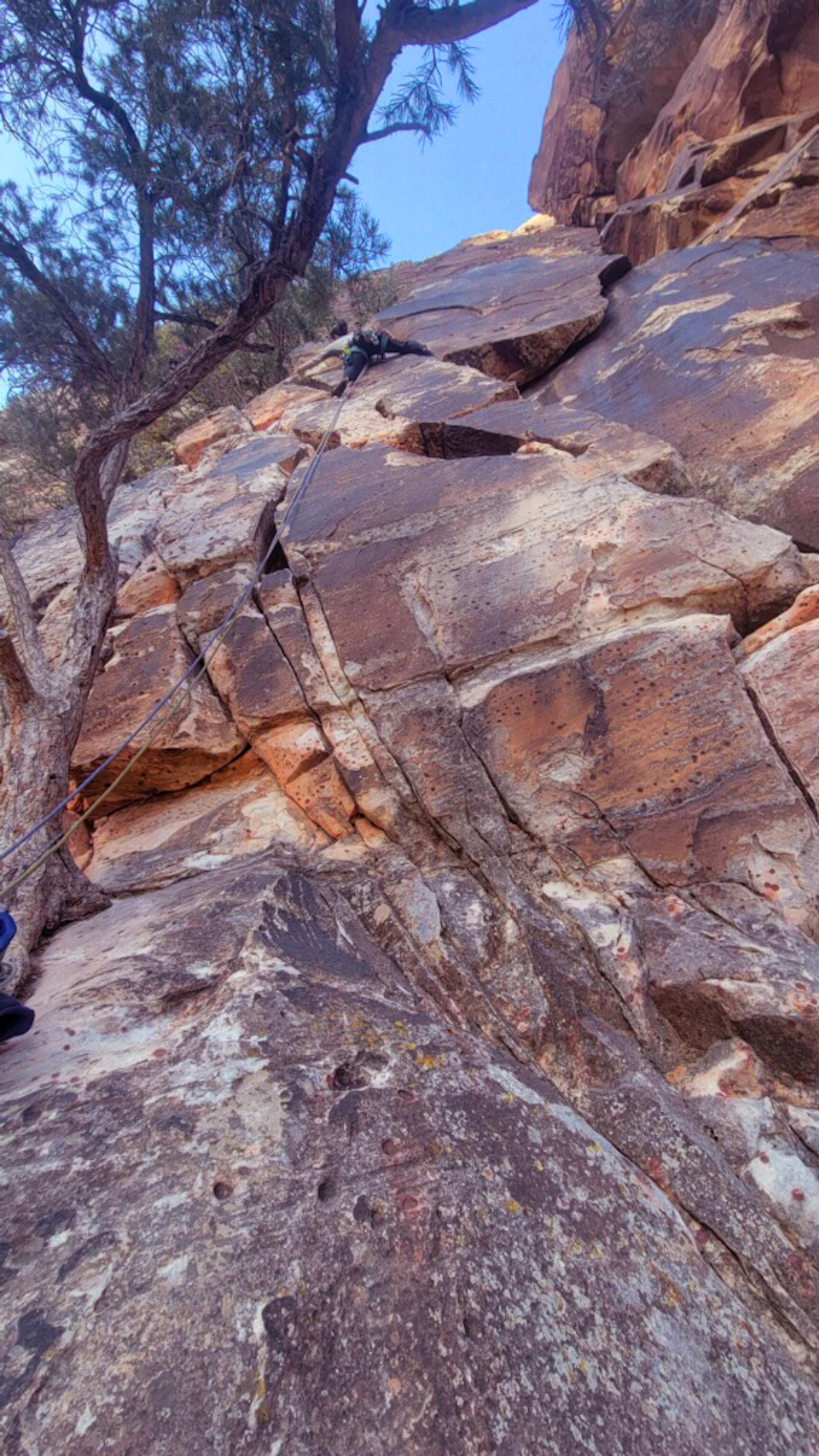 Climbing Red Rock