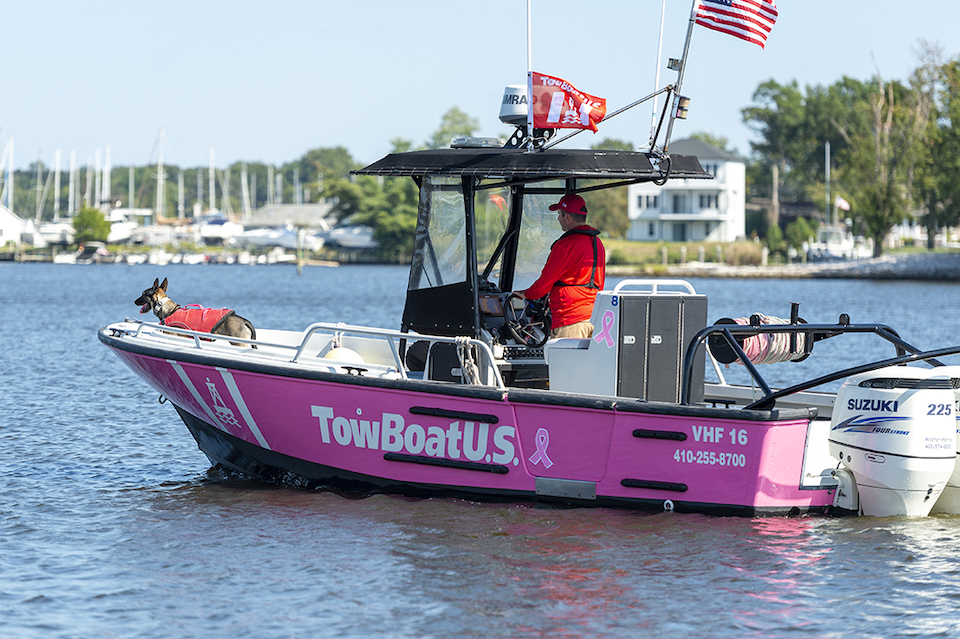 TowBoatUS Red Towboats Going Pink for Breast Cancer Awareness photo 1 9_13_22