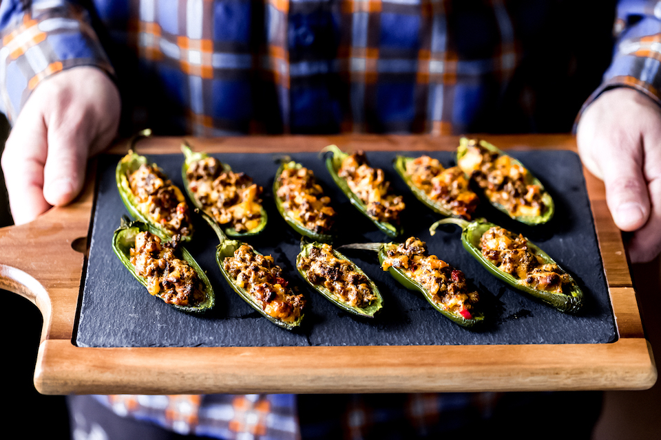 venison stuffed jalapeño peppers