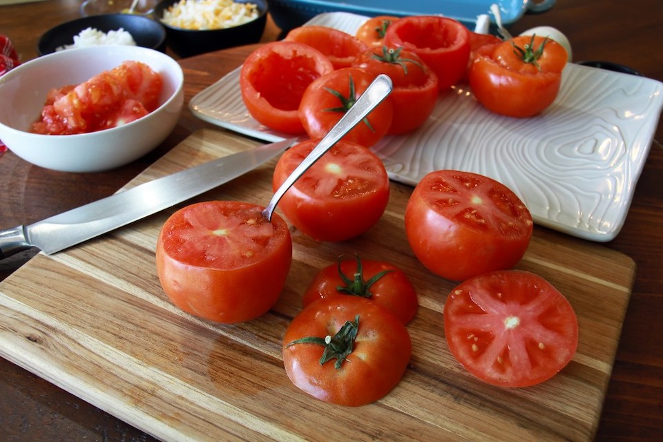 Elk-Stuffed tomatoes 3