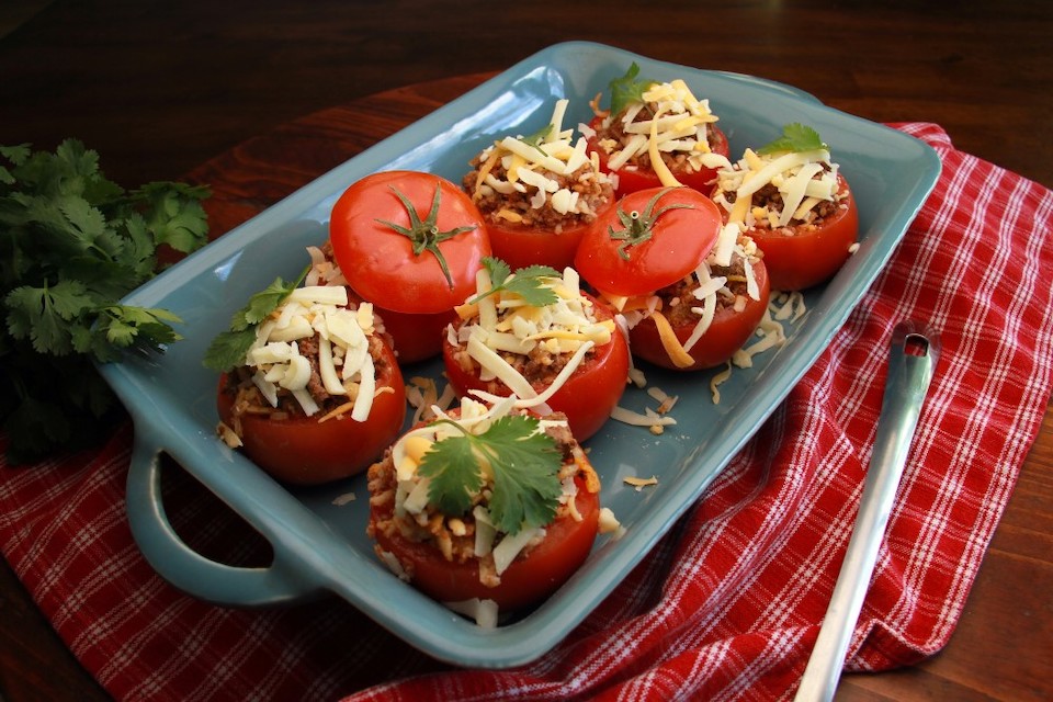 Elk-Stuffed tomatoes 5