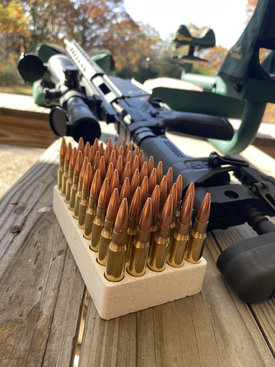 Hornady ammo and Ruger Precision Rifle