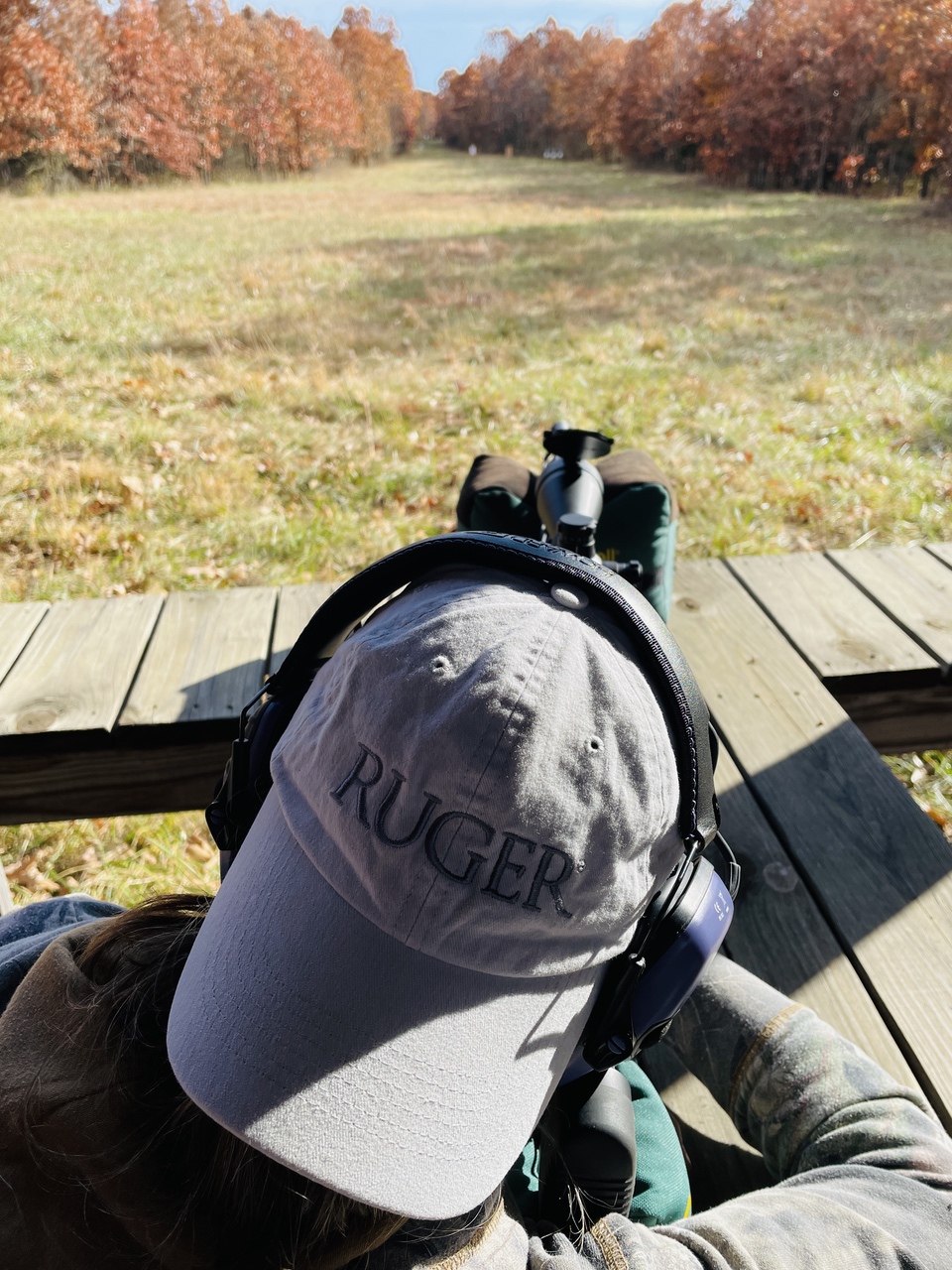 Looking downrange with Ruger PR 308